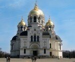 Кафедральный Вознесенский собор, после реставрации куполов